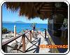 Bar Mirador of the hotel Casa Marina Beach & Reef in Sosua Republique Dominicaine