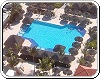 Piscine Club Vacance de l'hôtel Paradisus Palma Real en Punta Cana République Dominicaine