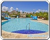 Mini-club pool of the hotel Paradisus Palma Real in Punta Cana République Dominicaine