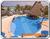 Piscine secondaire de l'hôtel Reef Playacar à Playa del Carmen Mexique