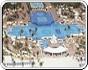 Master pool of the hotel Palace Riviera Maya in Playa Del Carmen Mexique
