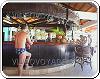 Bar restarant  plage / Beach Caribe of the hotel Melia Caribe Tropical in Punta Cana Republique Dominicaine