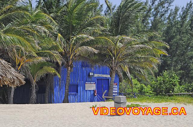 Cuba Varadero Brisas del Caribe Le centre nautique sur la plage.