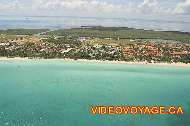 Cuba Varadero Mercure Playa De Oro An aerial view of the beach.