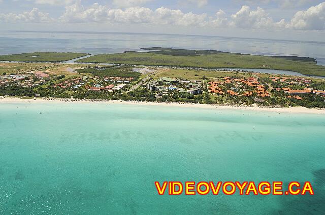 Cuba Varadero Be Live Experience Turquesa Una vista aérea del sector hotelero.
